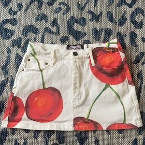 Less Miss Cherry skirt